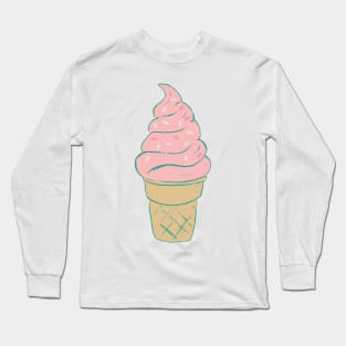 Soft Serve Ice Cream Long Sleeve T-Shirt